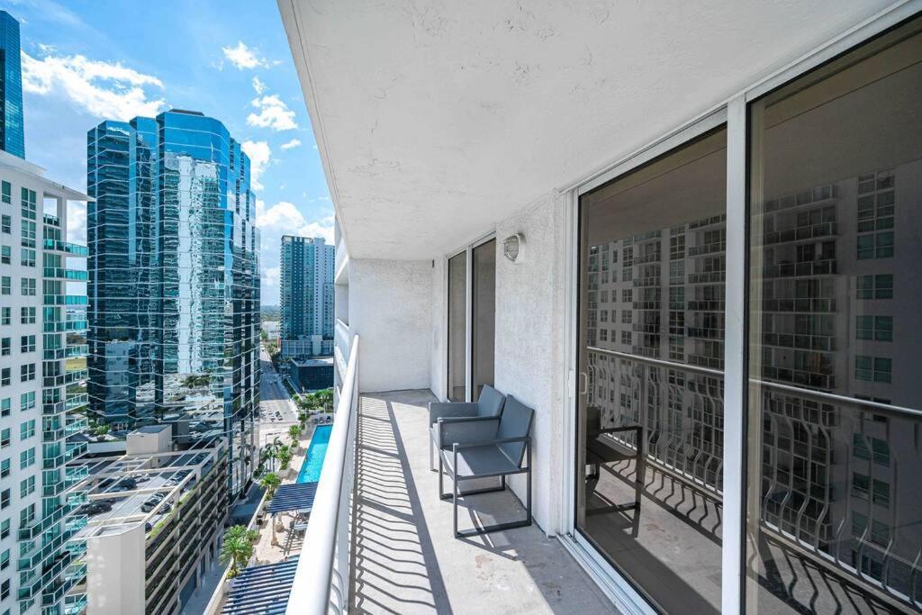 Luxurious 1 Bed Apartment In Brickell • Ocean View Майами Экстерьер фото